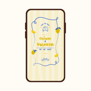 Invitation Dolce Vita n°3