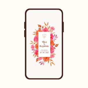 Invitation Pivoine n°2